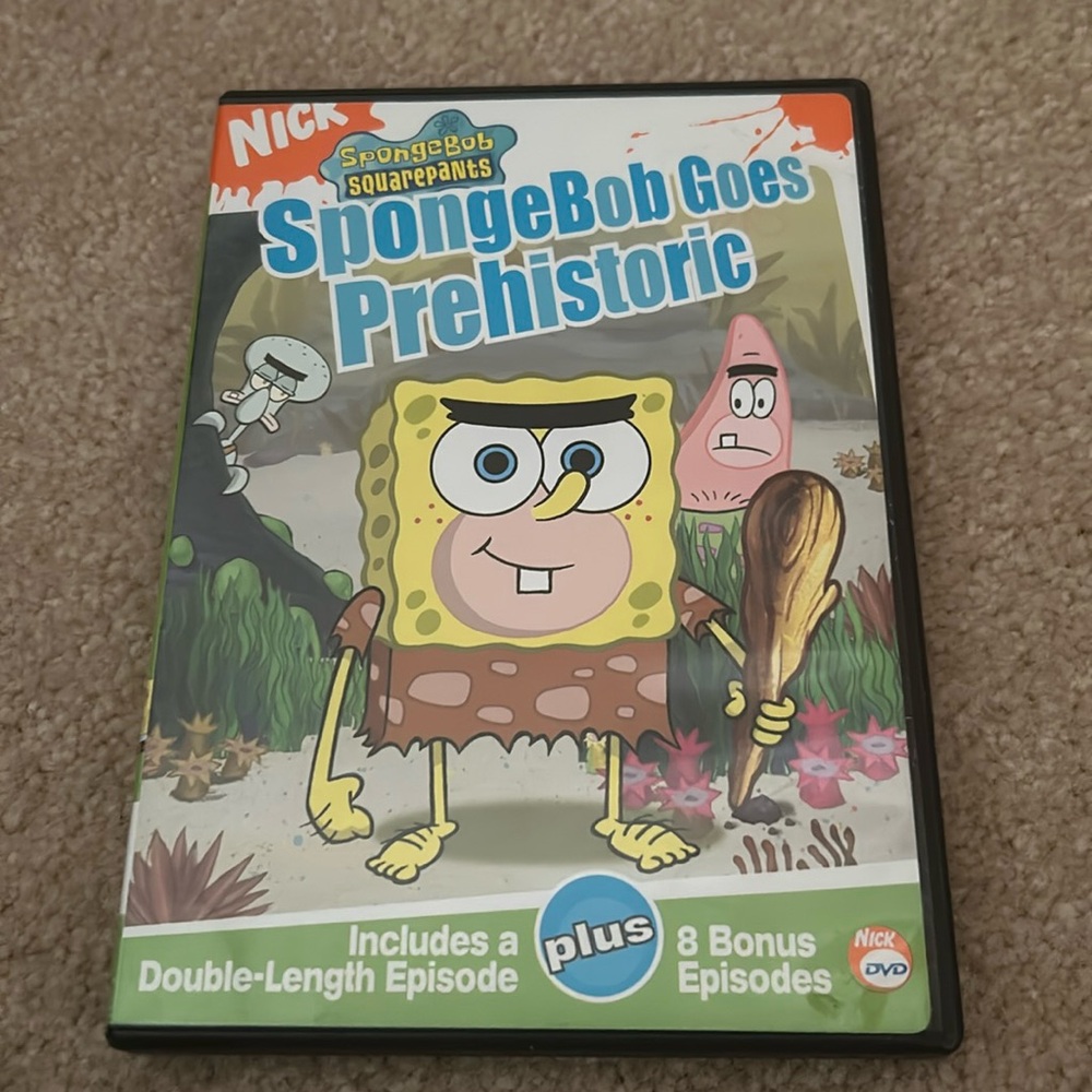 SpongeBob SquarePants: SpongeBob Goes Prehistoric DVD